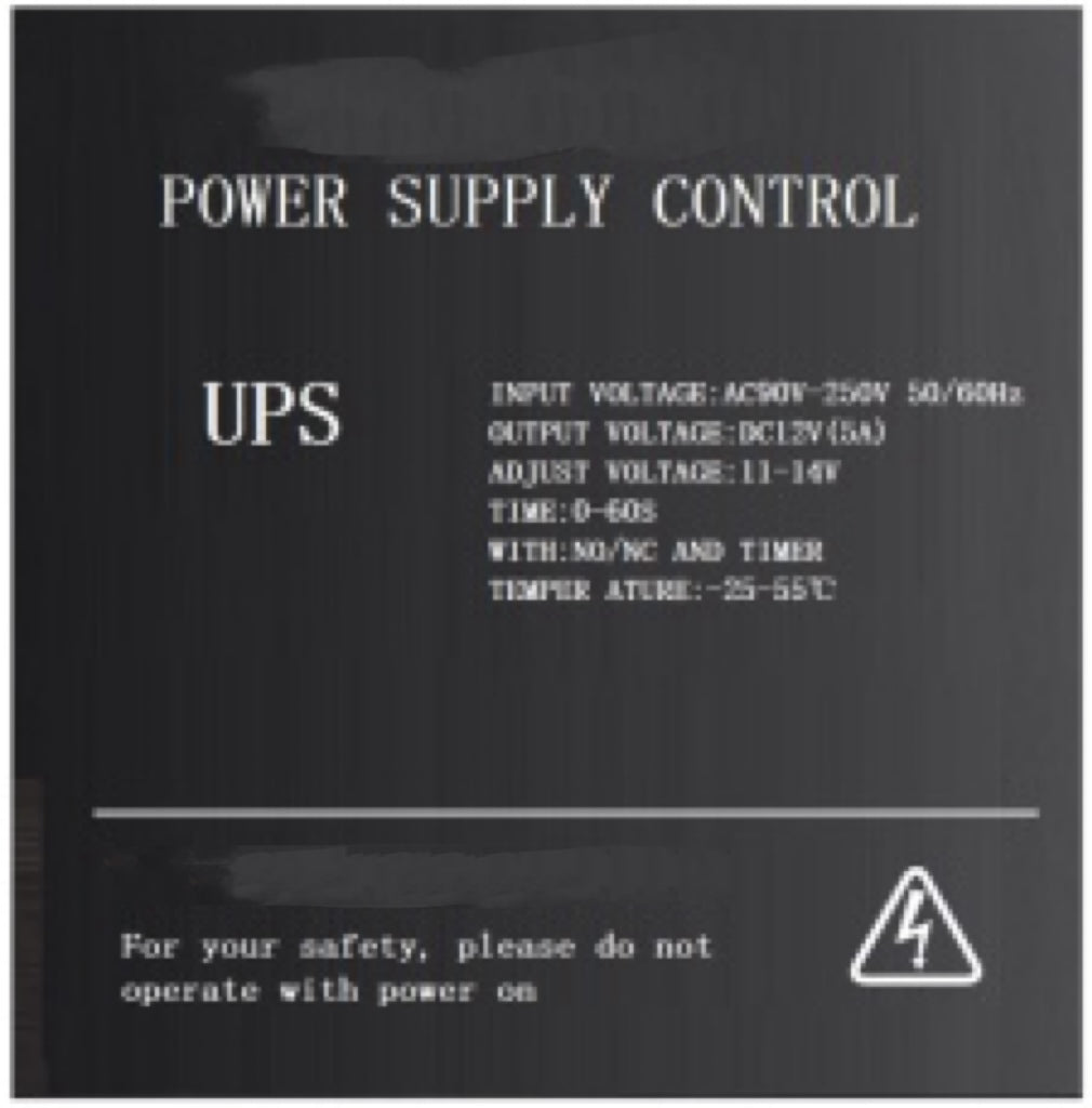 X-Guards UPS Access Control Backup Power Supply 805-5E